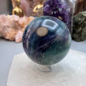 Fluorite Crystal Sphere